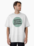 Pastel Mental Health Maters - V2 Oversized T-Shirt
