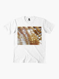 Solar Strings Warm Abstract Art Premium T Shirt Minimal Style