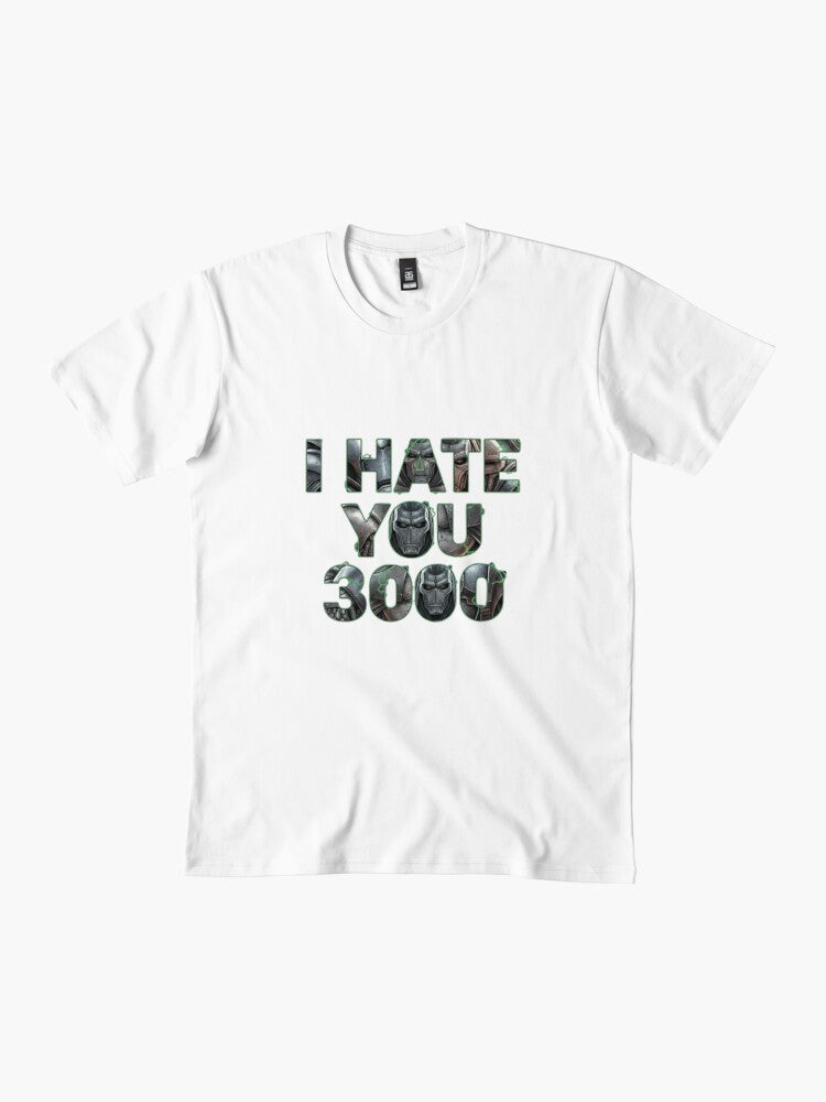 I Hate You 3000 Dr Premium T Shirt Minimal Style