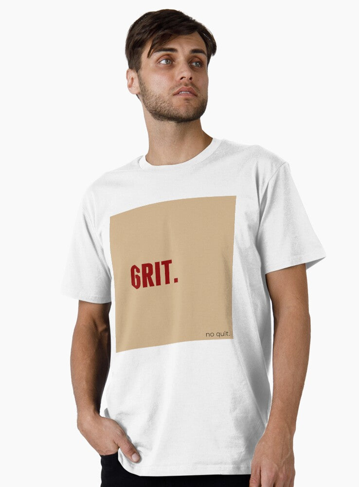 GRIT. No Quit – Work Hard Tee for Hustlers