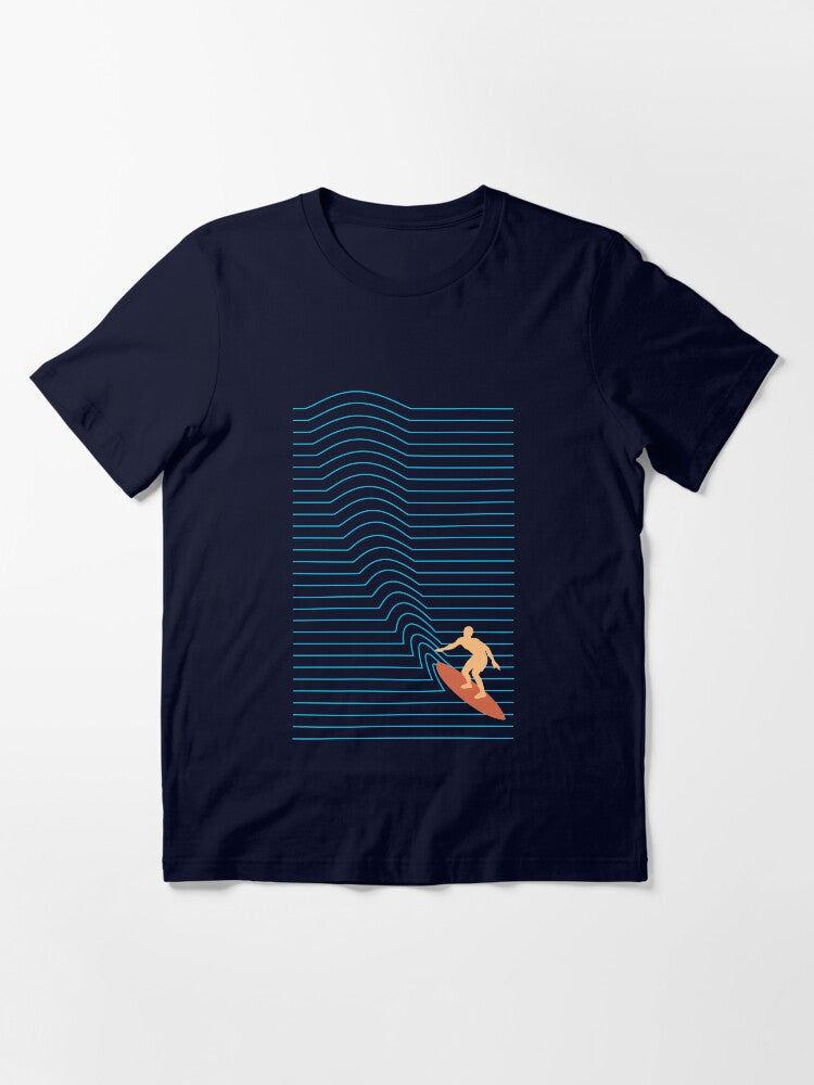 Surf Lines Essential T Shirt US Trend