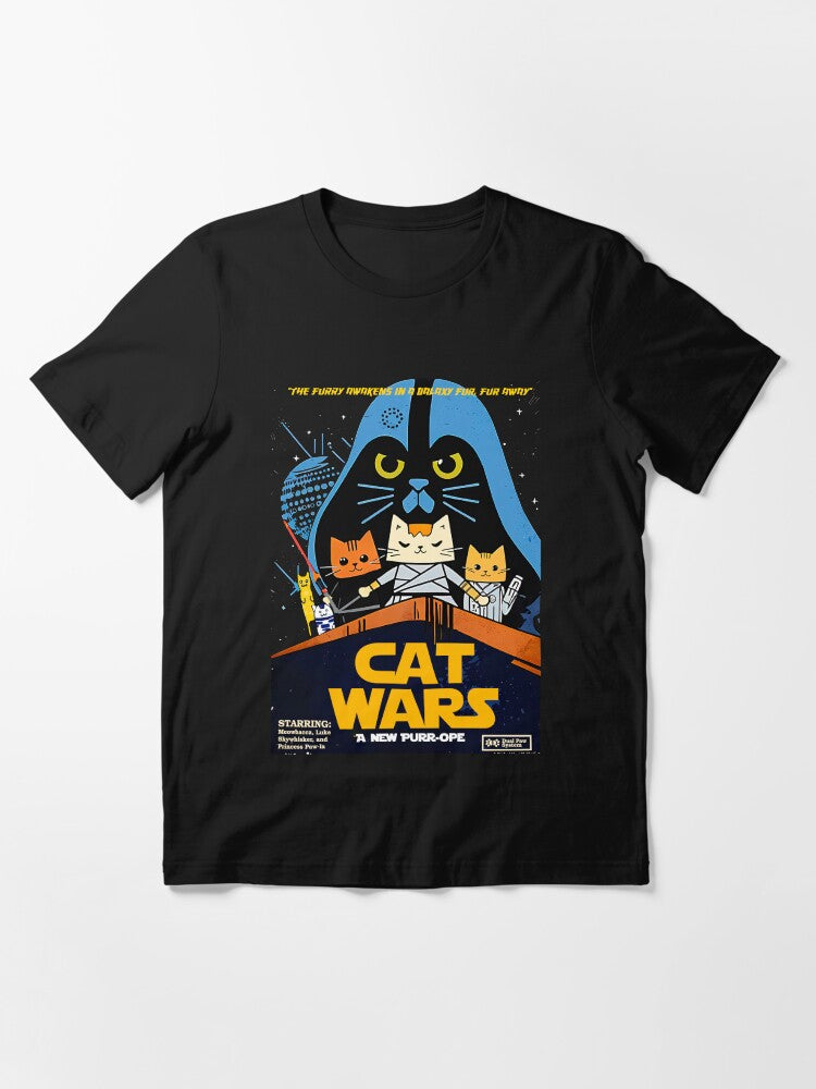 Cat Wars: Movie Parody Essential T-Shirt