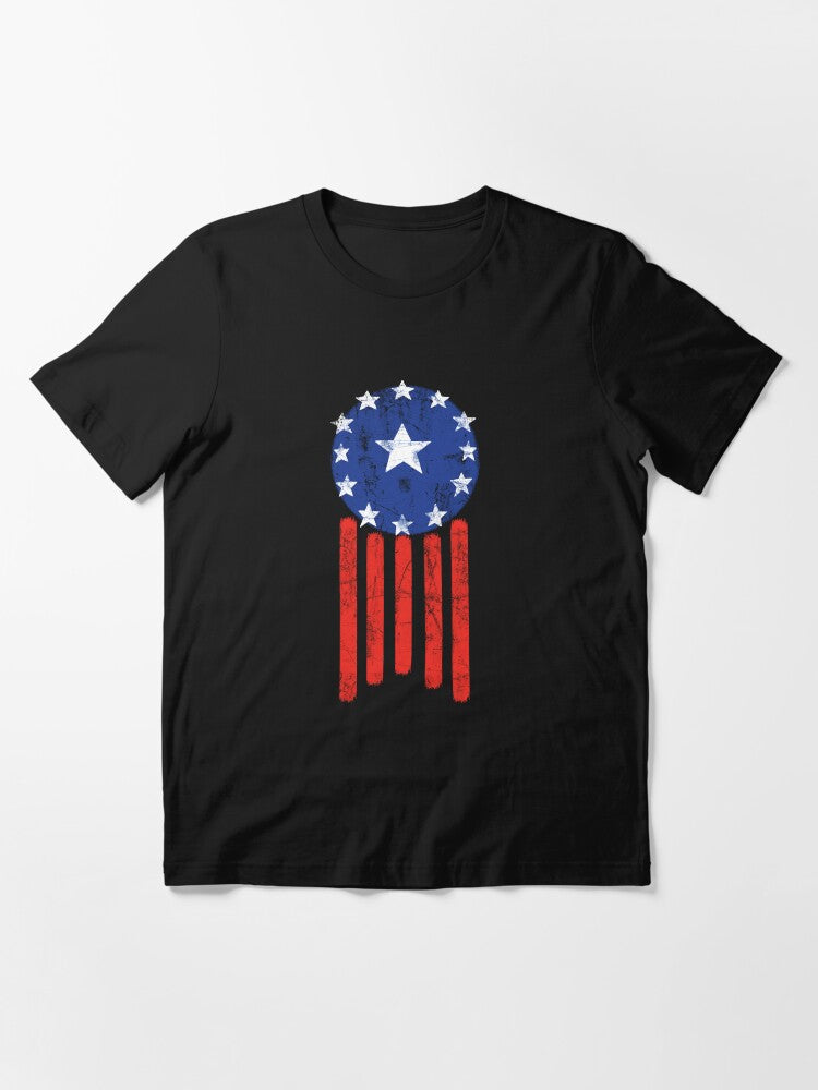Old World American Flag Essential T-Shirt