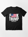 Fuck the Politician American Flag Shirt Resist Essential T-Shirt