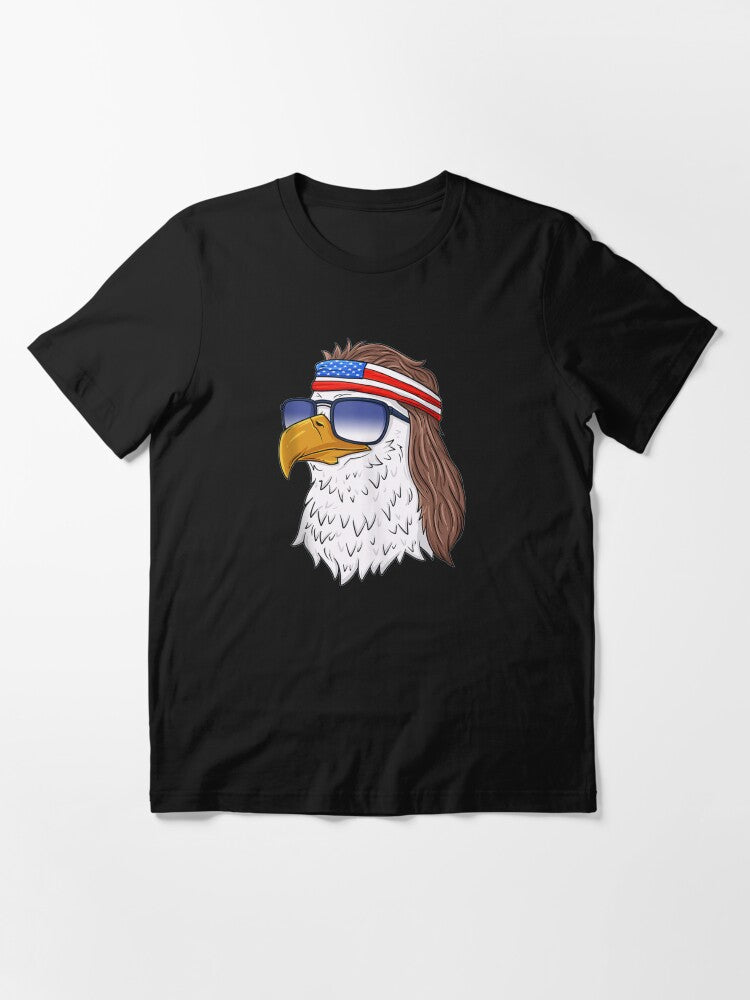 American Bald Eagle Mullet 4th of July Essential T-Shirt