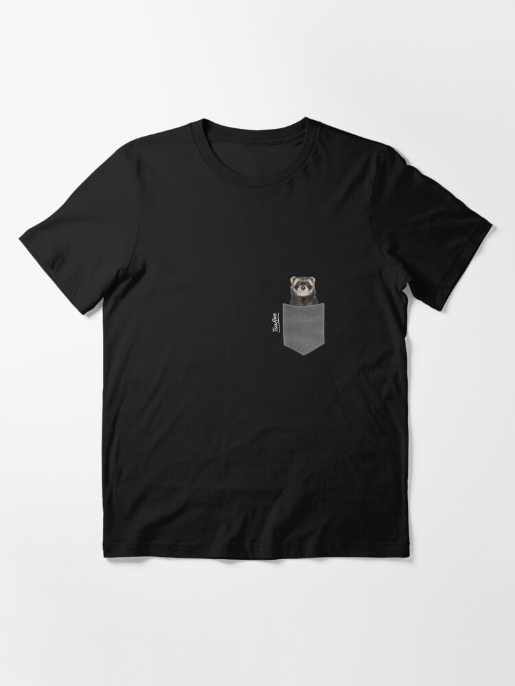 Ferret Pocket Funny Men Women Boys Girls Kids Essential T-Shirt