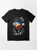 Filipino American Flag USA Philippines Essential T-Shirt