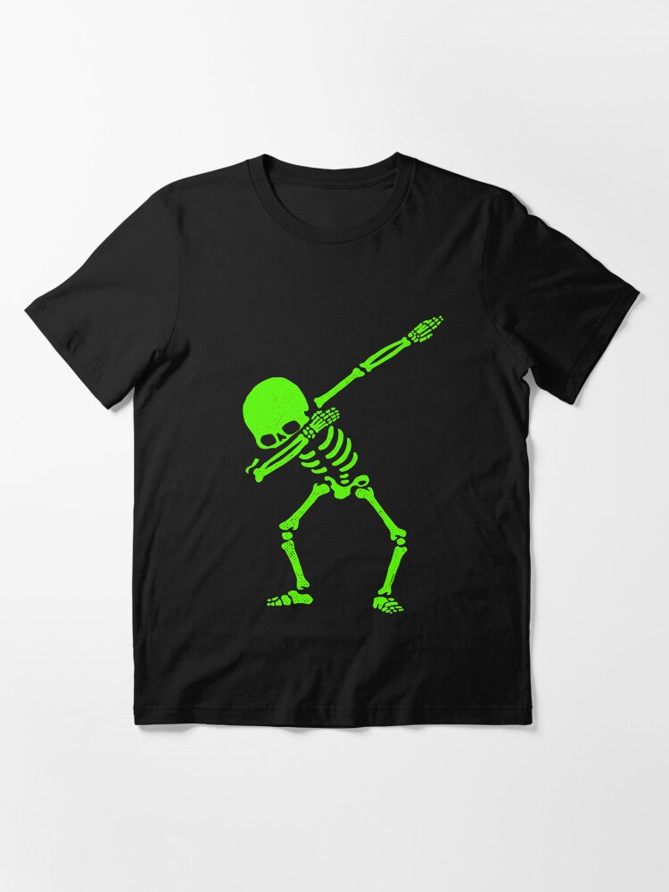 Dabbing Skeleton Green Essential T Shirt Gift Ready