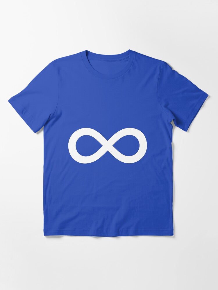 Metis Blue Flag, Nation People Essential T-Shirt