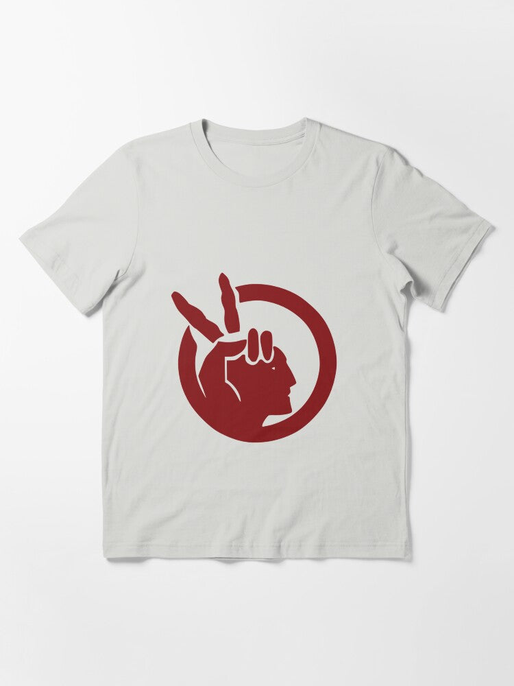 American Indian Movement AIM Flag Peace Sign Symbol on Pastel Beige Background Hd High Quality- Limited Edition Perfect