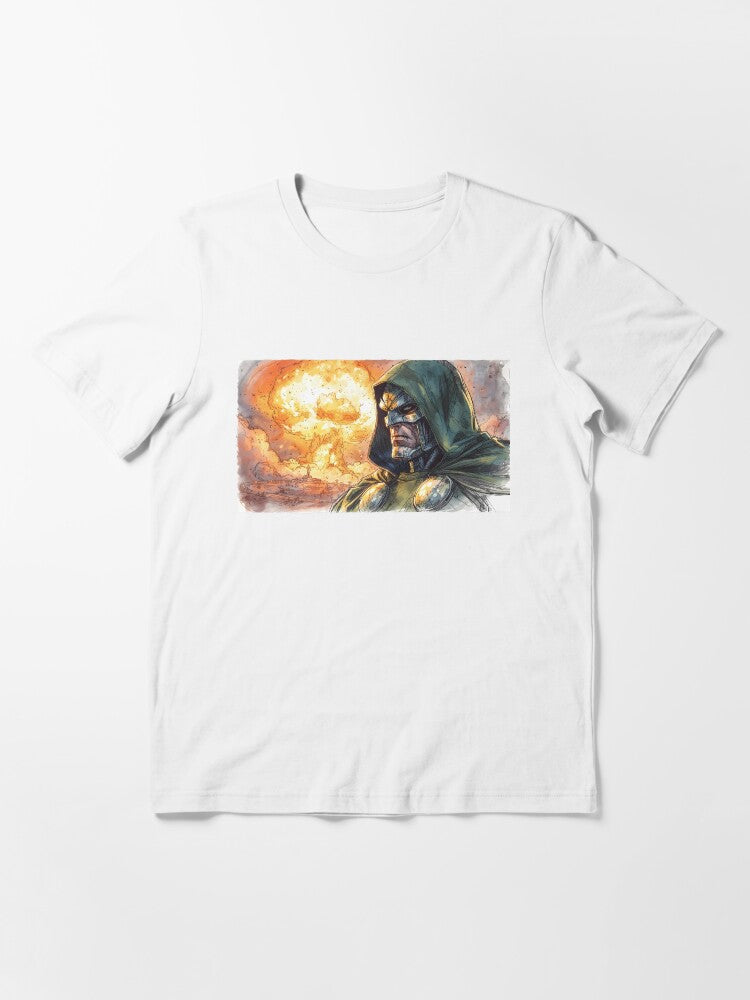 Doomfall the Blast Behind Mask Essential T Shirt Minimal Style