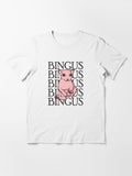 Bingus Text Array White Essential T-Shirt