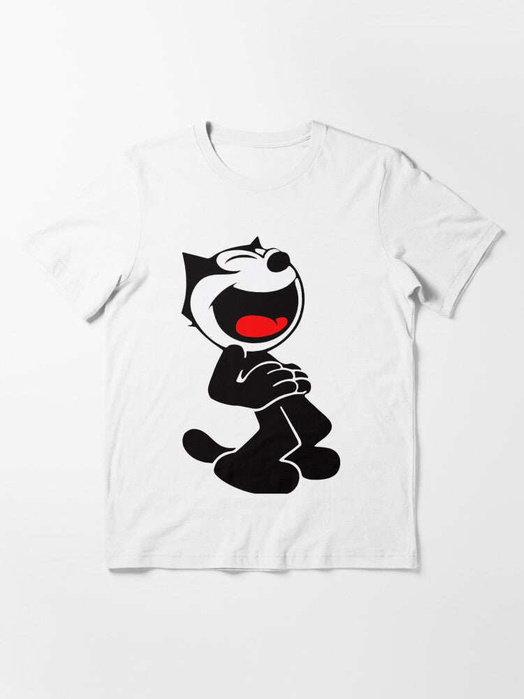 Cute Cat Cartoon Vintage 90s Comedy Retro 80s Funny Series Movie Essential T-Shirt