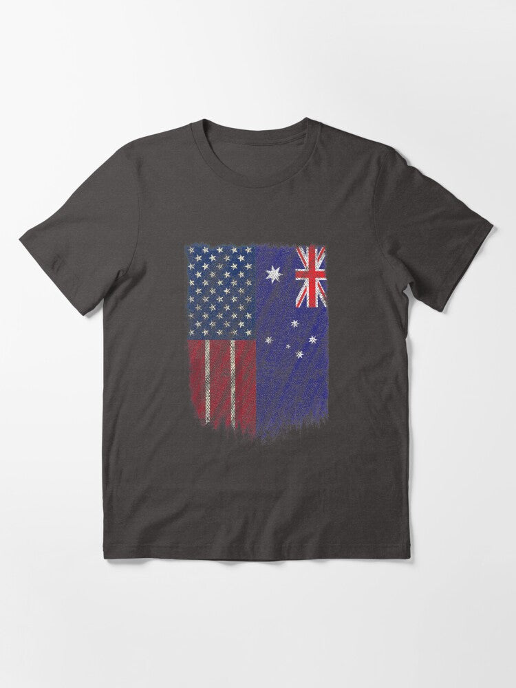 American Australian Tshirts Australia America Flag Shirt Essential T-Shirt