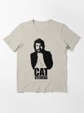 Cat Stevens - Black Stencil Essential T-Shirt