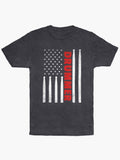 Drummer Vintage American Flag Drumming 4th of July Wash T-Shirt
