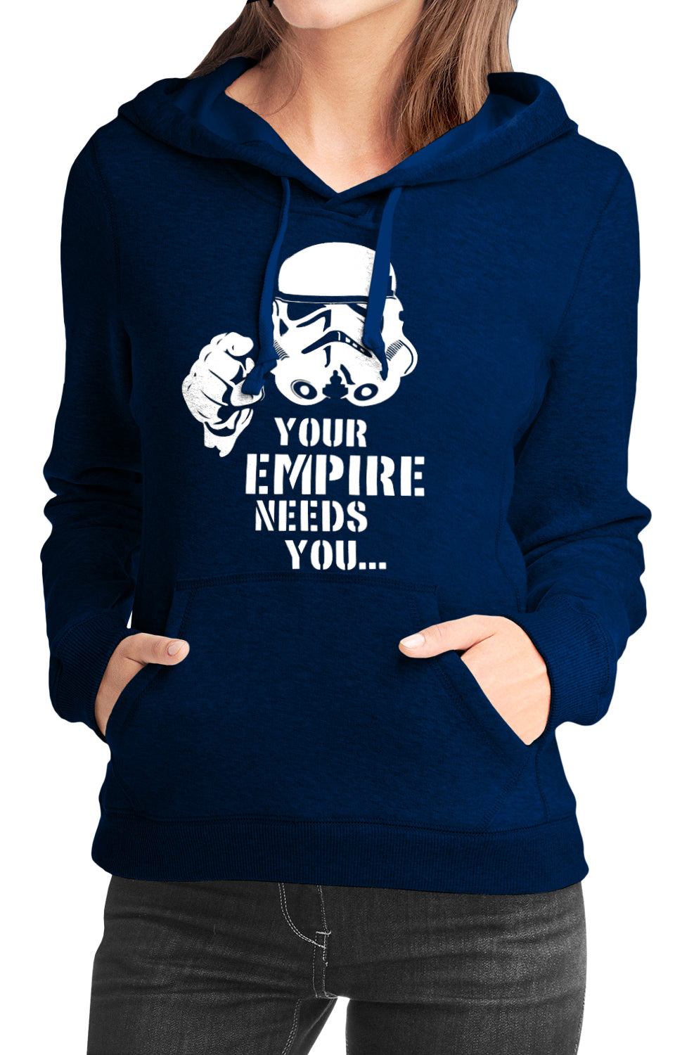 Trooper Girls Dark Blue Hoodie