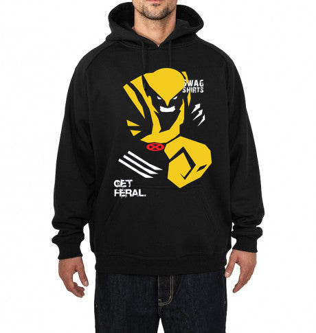 Wolverine Black Hoodie